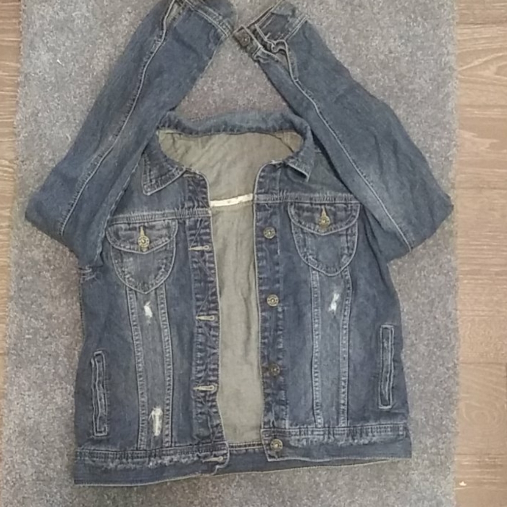 Ripped Jean jacket